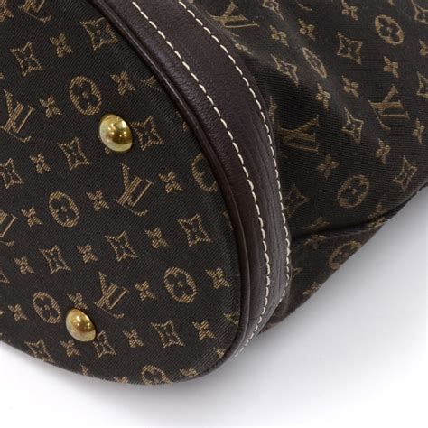 louis vuitton schoudertas bucket bag ebene monogram mini lin|LOUIS VUITTON Mini Lin Monogram Bucket Bag .